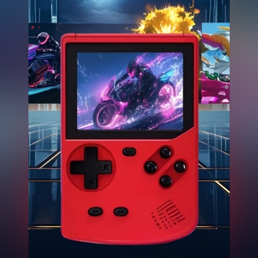 K731 2025 Retro Handheld Game Console 400 Games Built In Rechargeable
